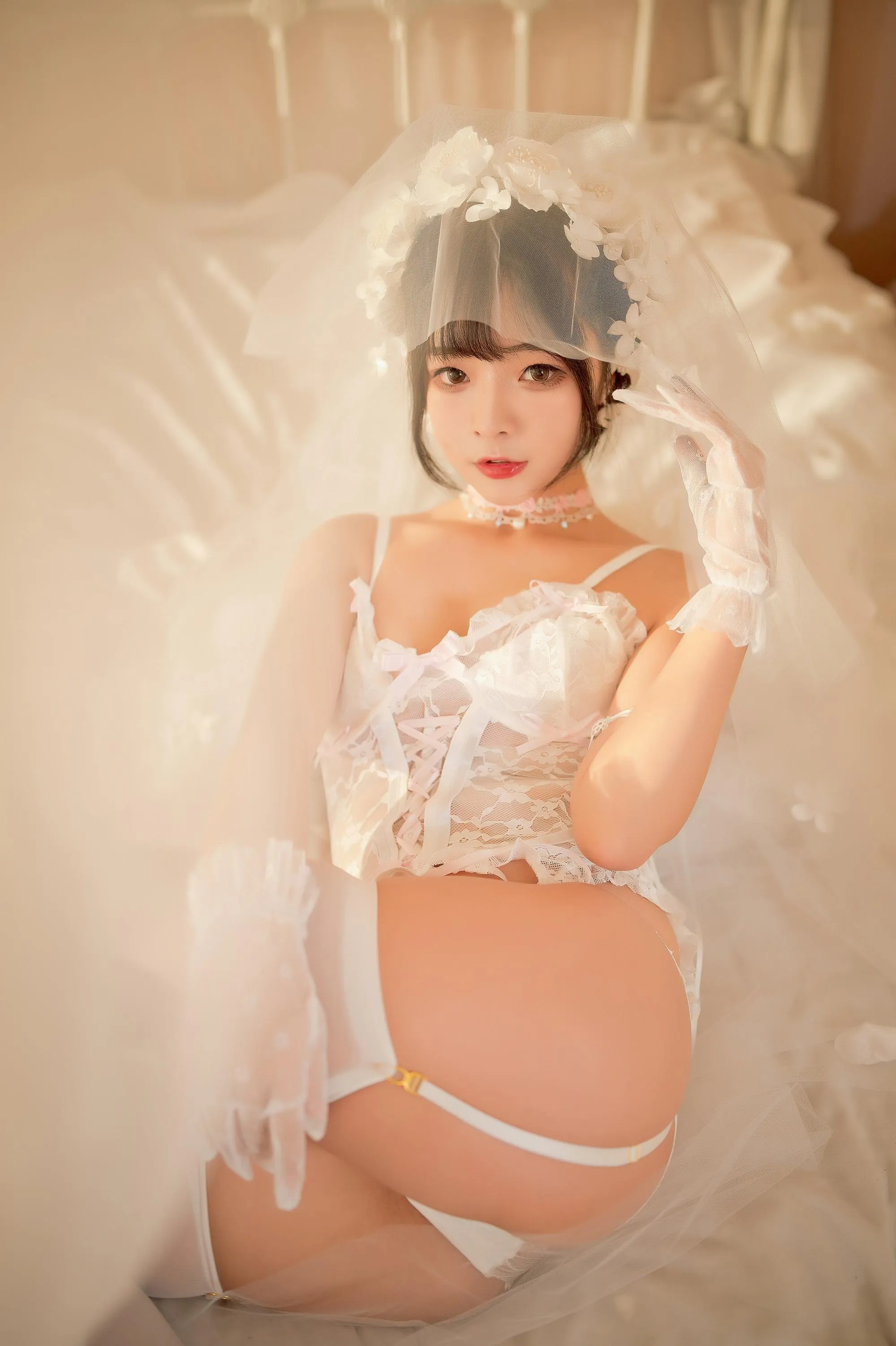 yuuhui玉汇- NO.004 纯白花嫁 [60P]插图8